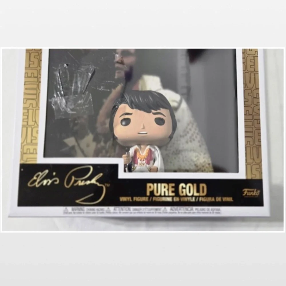 New Funko Pop! Elvis Presly Pure Gold Figure #10 2021